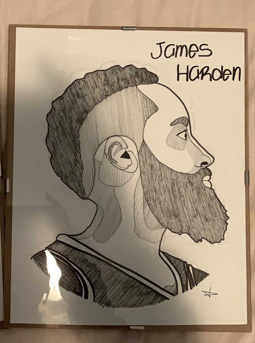 Pauulasf12's tweet photo. “ The beard” 🏀🖤 @JHarden13 https://t.co/6dtu6HgrLz