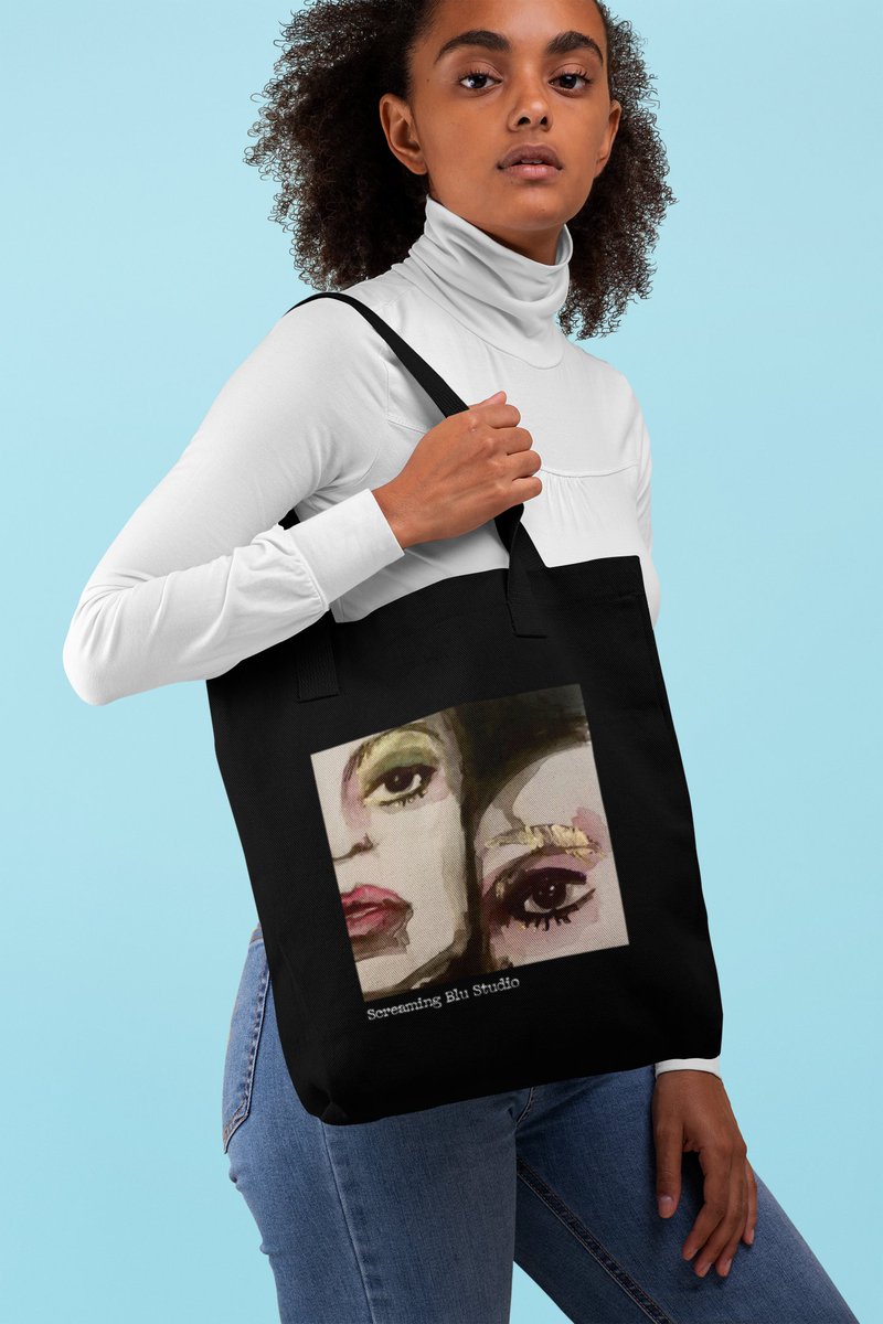 SBaileycampbel's tweet photo. Grab your bag and go. https://t.co/DSHloKBO2q #screamingblustudio #totebag #wearableart https://t.co/2DSAA0OrWh