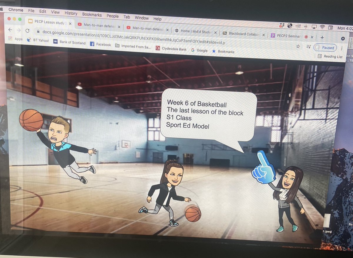 MissRossPE's tweet photo. PECP Presentation (round 2) Today!!๐ฉ๐ฝโ๐ซ Really enjoyed hearing everyoneโs lesson plans and how they adapted to the different scenarios. Got some great feedback that will be useful for future planning and placement! ๐๐ผ @UoE_PE #planning #PECP2 #Peteaching https://t.co/WidSUL8yVP