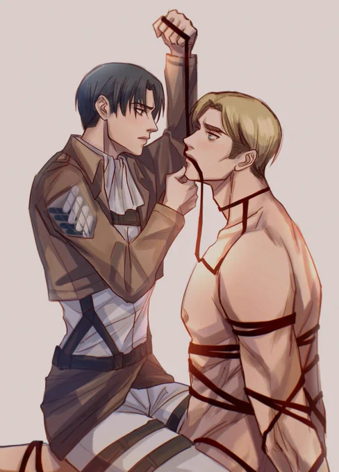 someone's been naughty 

#eruri #エルリ #erwinsmith #leviackerman #進撃の巨人 