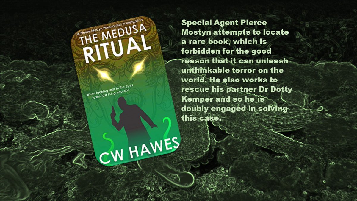 cw_hawes's tweet photo. HM Holten @HoltenHm
Read The Medusa Ritual by CW Hawes @cw_hawes
Her #Review2020 https://t.co/bgHVPaX9io
And you can read it too!
At Amazon: https://t.co/4Z15afMdFt
#WritingCommunity #readingcommunity #paranormal #monsters https://t.co/u5qnTBzPjY