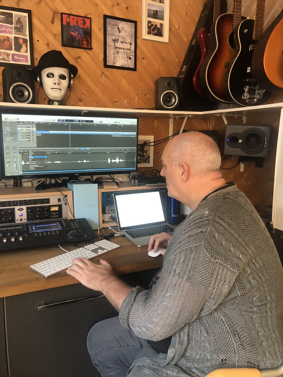 WGOIYH's tweet photo. 1st day in the edit working on the upcoming What’s Going On In Your Head podcast series. Big thanks to @hallidayk for offering up his studio, and giving us his editing and musical skills to help make these and to the people who have recorded interviews with us. Watch this space! https://t.co/xV2iqWARL1