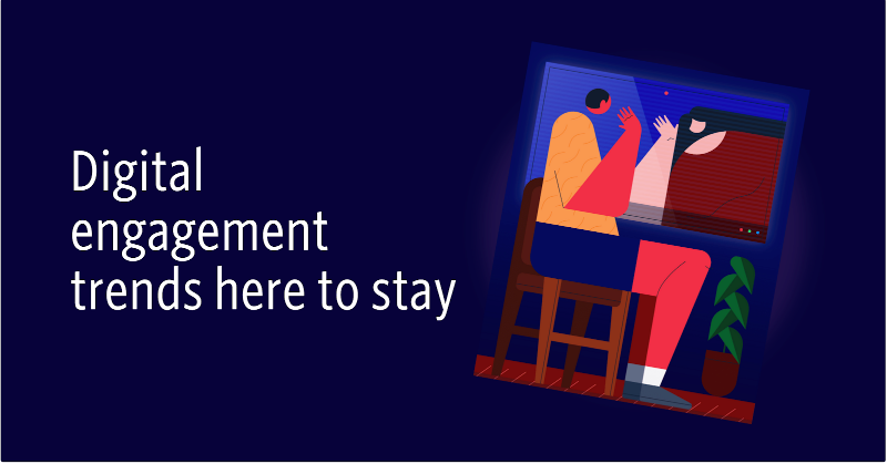twilio's tweet photo. What digital engagement changes from 2020 mean for business going forward? Learn in the 2021 State of Customer Engagement report.