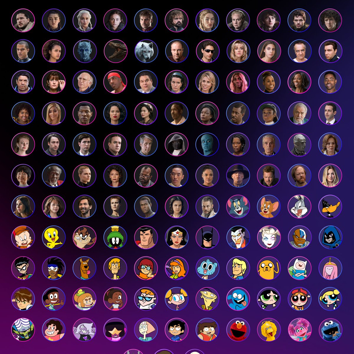 hbomax_portal's tweet image. São 120 opções de ícones para escolher, além da opção de upload de fotos da galeria.

HBO Max mandou muito bem nessa