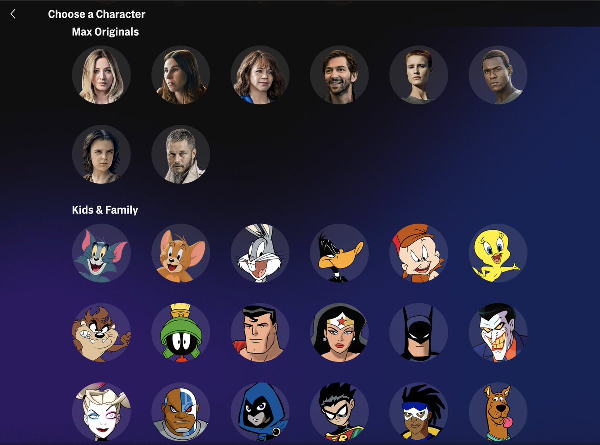 hbomax_portal's tweet image. São 120 opções de ícones para escolher, além da opção de upload de fotos da galeria.

HBO Max mandou muito bem nessa