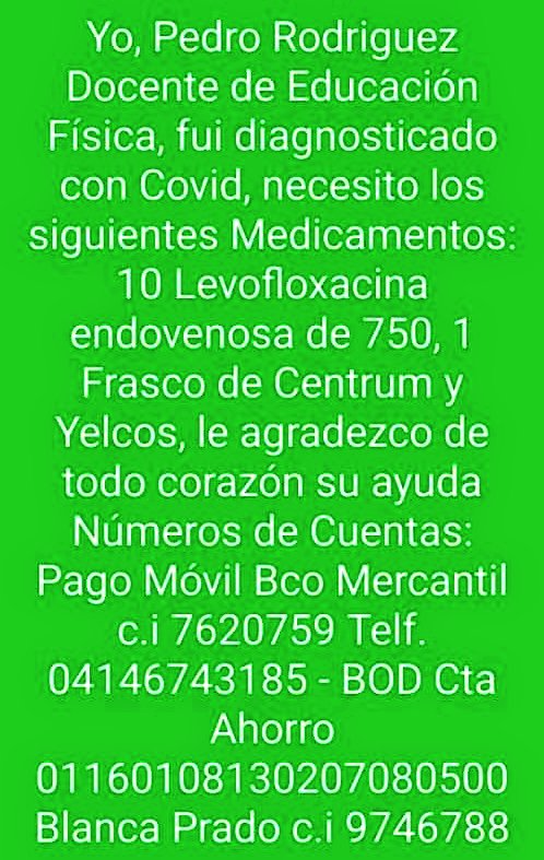 Ciudad_Ojeda's tweet image. Apoyemos a este profesor del Instituto Simón Bolívar de Tamare con este requerimiento. #CiudadOjeda