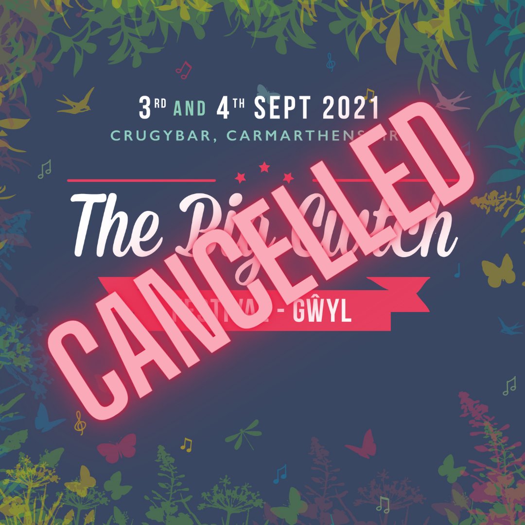 Important news from @thebigcwtch HQ. Sadly another enforced fallow year for The Big Cwtch. See you all in 2022! thebigcwtch.com facebook.com/TheBigCwtch/po…