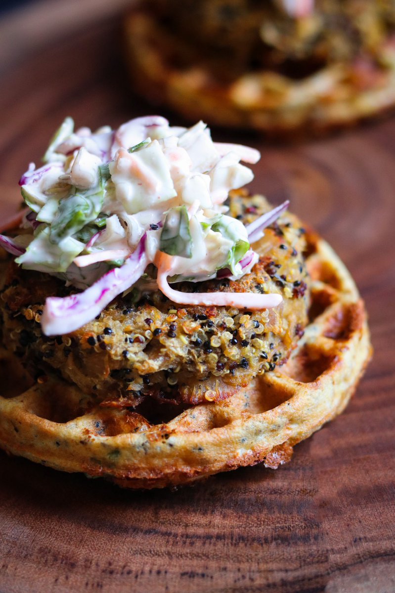 LaBeardedLady's tweet photo. “Chicken” &amp; Chaffles with Spicy Cabbage Slaw

Recipe Coming Soon!

#chickenofthesea #chaffles #tuna #keto #recipe #cosmermaid #chaffle #mealprep #foodprep #foodie #foodporn #foodphotographer #labeardedlady #foodstyling #tunafish #canonusa https://t.co/AcJVUIduPH