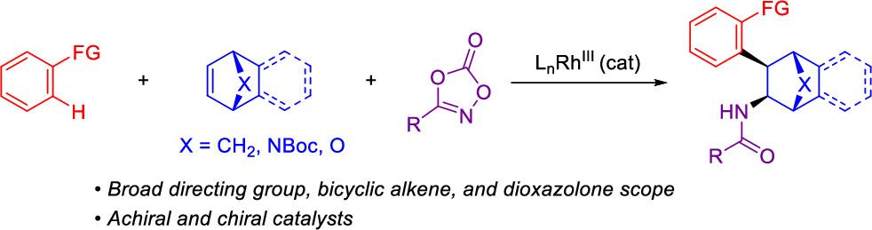J Org Chem Org Lett New In Ol From The Ellman Lab A Modular Three Component 1 2 Carboamidation Of Bridged Bicyclic Alkenes Via Rh Iii Catalyzed C H Activation T Co Iffhs3pntb T Co Zbkodxxi68