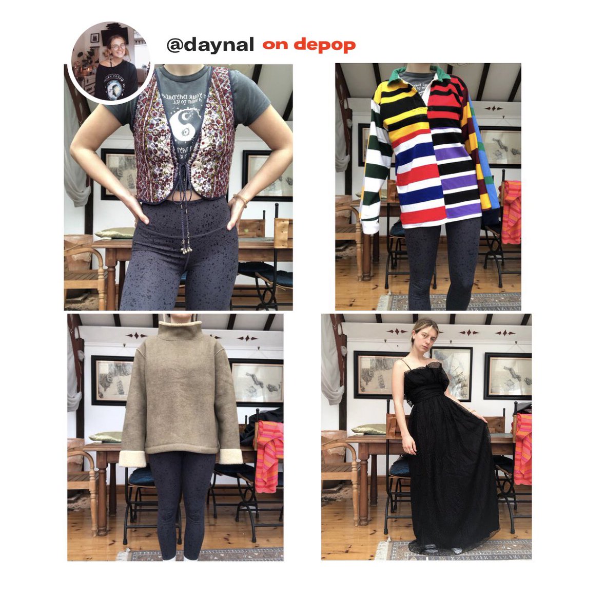 DayniiNY's tweet photo. Check out my Depop, some vintage gems #vintage #depopvintage #vintageseller #vintageinspo #retroinspo #90sinspo https://t.co/x0iKhSQ10F