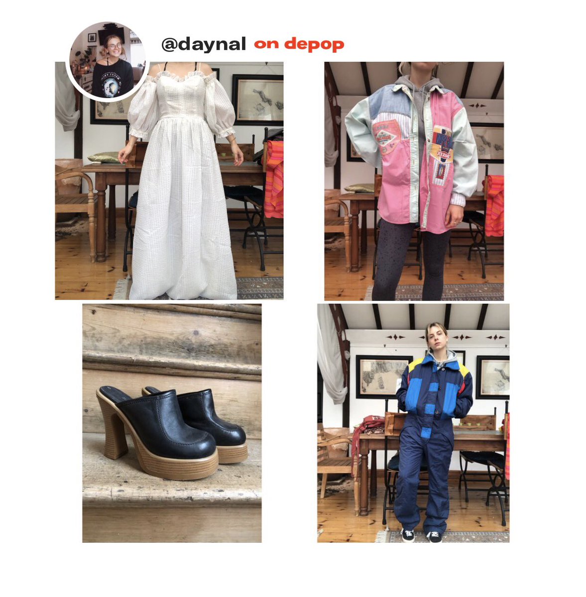 DayniiNY's tweet photo. Check out my Depop, some vintage gems #vintage #depopvintage #vintageseller #vintageinspo #retroinspo #90sinspo https://t.co/x0iKhSQ10F