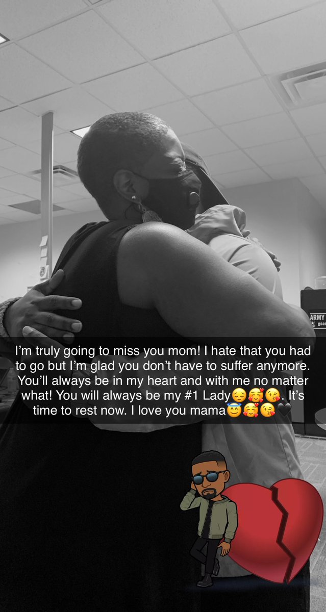 RaspberryJeramy's tweet photo. Rest up mama 🙏🏾😢 I love you so much🖤💔 https://t.co/utuuaVBZ4j