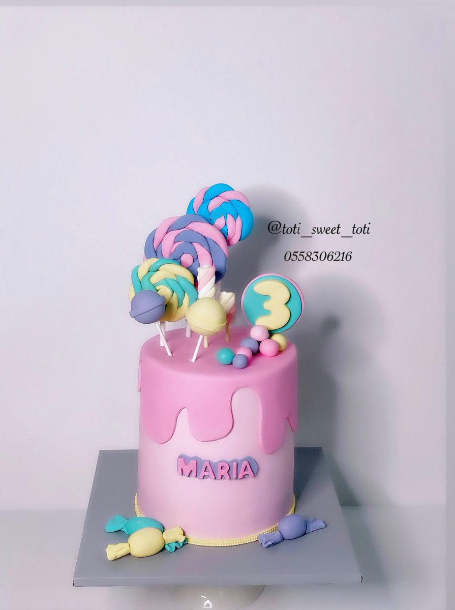 totisweettoti2's tweet photo. #كيكة_كاندي #candyshop #candycake #colorcake #kidscake #cake https://t.co/IfwsIXO7N6