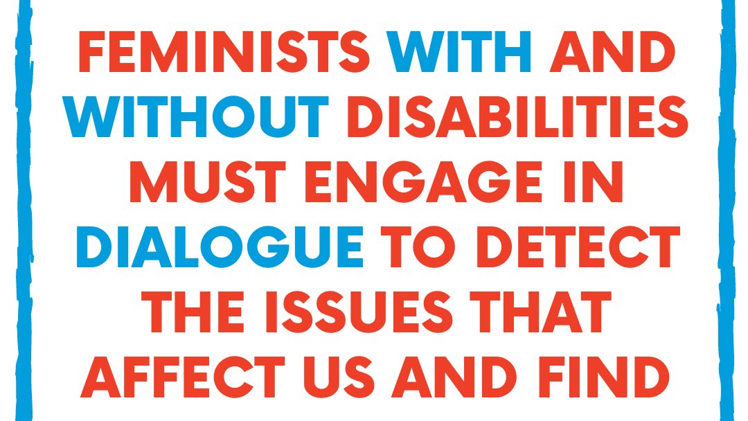 WomenEnabled's tweet photo. 👐🗣️On the importance of dialogue.
#FeminismNotAbleism
#FeministsWithDisabilities
#GenerationEquality
#GenerationInclusion https://t.co/p7E8vQJ6Py