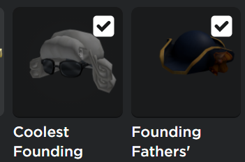 WilliamDaGreats's tweet photo. dropped 10k robux to become a Founding Father https://t.co/VibyNtbOKT