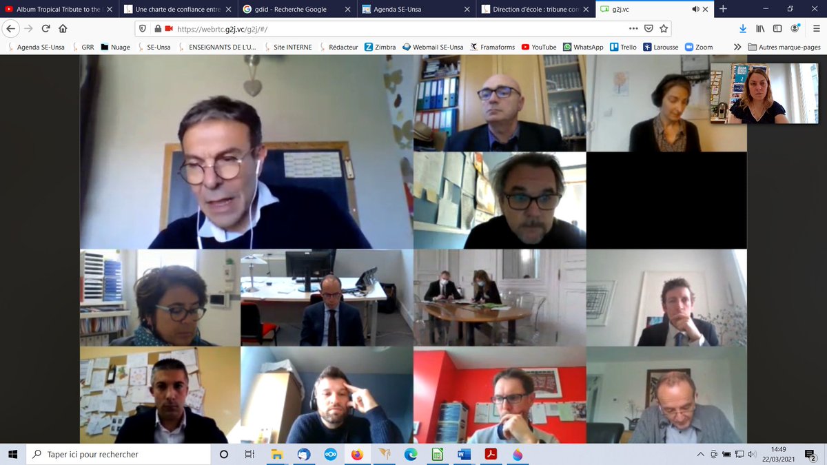 audrey_lalanne's tweet photo. #Direction @SE_Unsa @SgenCFDT @SNE_CSEN #GDID &amp; #GTRID en audience au ministère
Ensemble pour les directrices et directeurs avec un plan pluriannuel de décharges et une fiche de poste directeur référent 
Cc @StephCrochet @CNaveBekhti @Laurenthoefman @AlainRLB13 @loicbreilloux https://t.co/qdaa9DzB2s