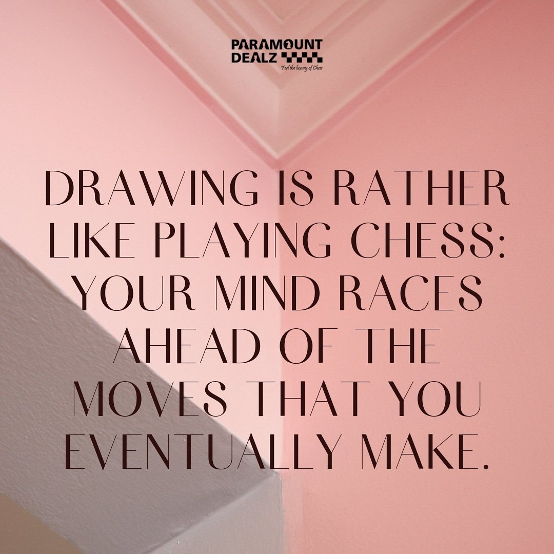 DealzParamount's tweet image. Train your mind because your mind races ahead of the move that you eventually make 🤯👀
.
.
.
#chessquoteoftheday #chessmind #chessdrawing #chessquotes #chessmoves #chessmotivation #chessthoughts #chessvalue #chesspower #chessday
