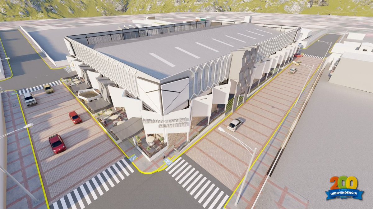 MuniSPS0501's tweet photo. La moderna edificación contará con un amplio estacionamiento, ascensor, su propia planta de energía de respaldo, sistema eléctrico de alta tecnología que permitirá un ahorro. 

Será un mercado pensado además para promover nuestra cultura y turismo en #SanPedroSula. https://t.co/2KUrHv3bAT
