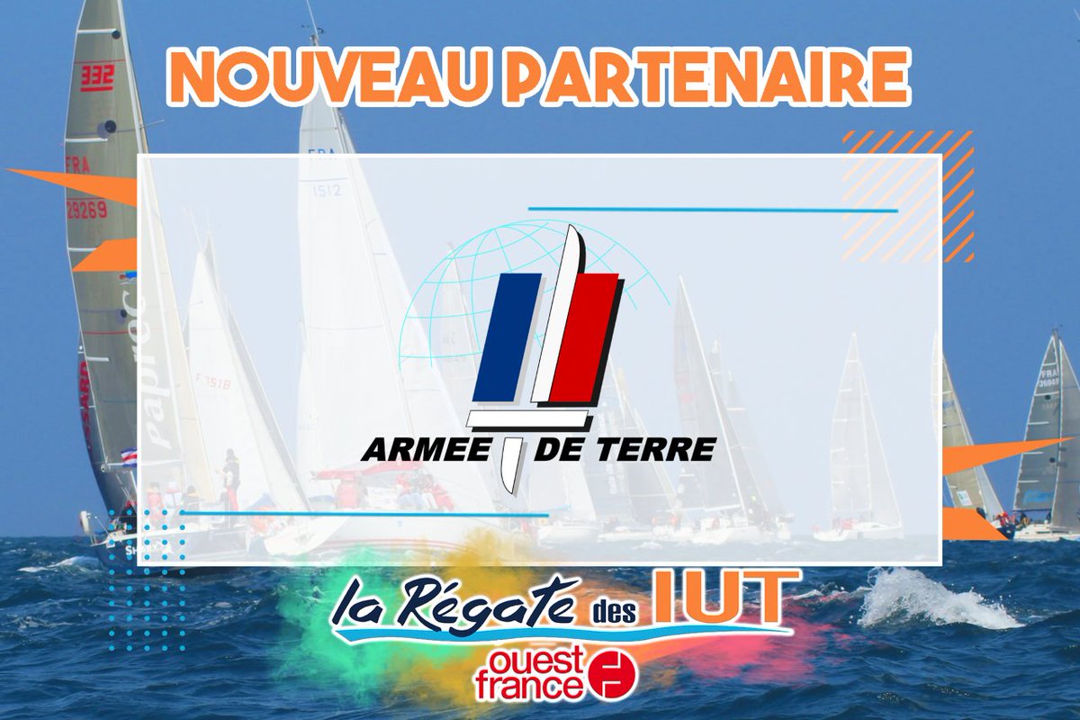 regatedesiutoff's tweet photo. 🤝Nouveau partenaire🤝

 Nous sommes fiers de vous annoncer notre nouveau partenariat avec l’armée de terre ! 🇫🇷
L'armée de terre recrute et forme 16 000 postes. Découvrez les 117 spécialités parmi 16 domaines d'activités sur le site : https://t.co/mX7PcrI66w https://t.co/kCebAmH9Fe