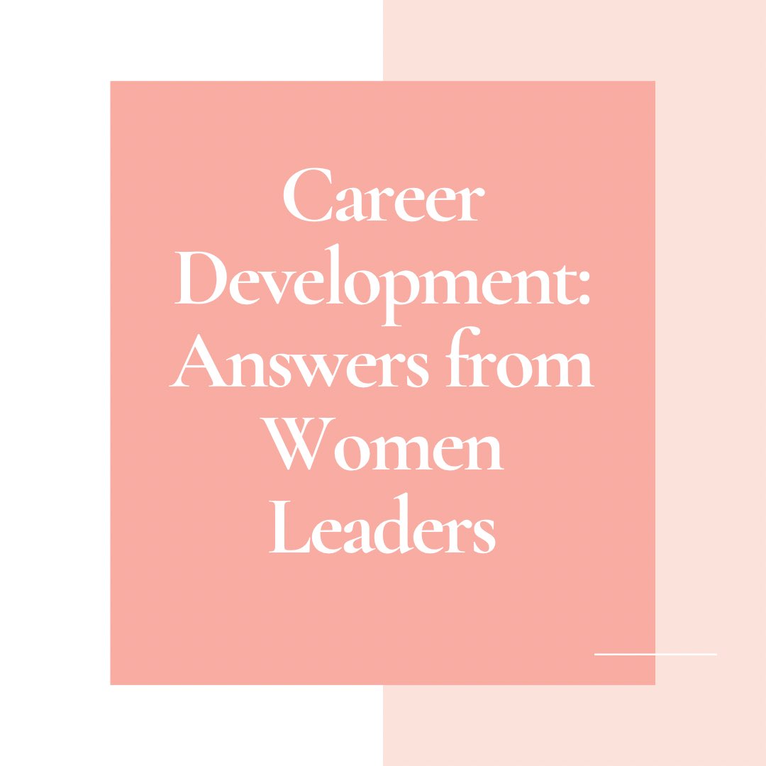 Check out this video from Career Services, Professional Development: Answers from Women Leaders. The video can be found at this link: careers.unl.edu/blog/2021/03/1…