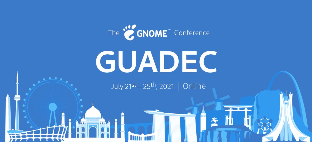 GUADEC tweet media