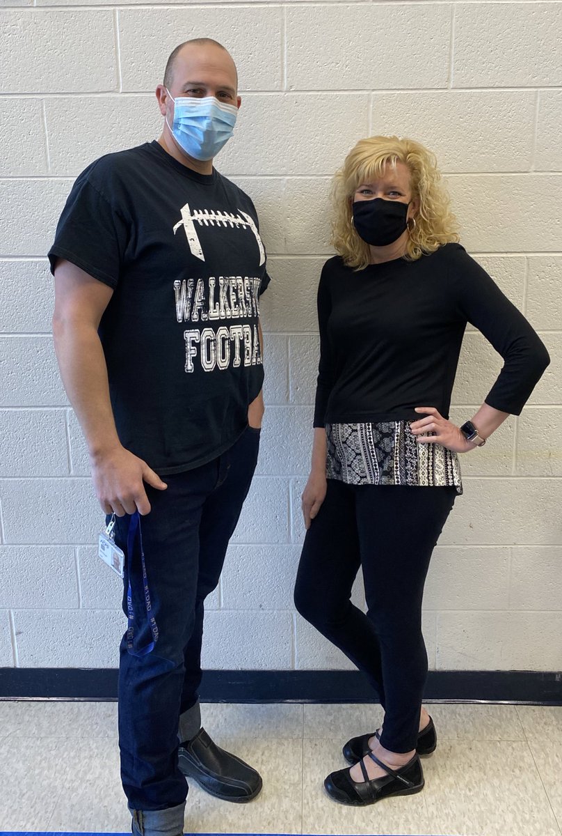 WHS_SchoolPsych's tweet photo. #WHSspiritweek21 Staff school spirit Blackout. https://t.co/I9rZOfdAsi