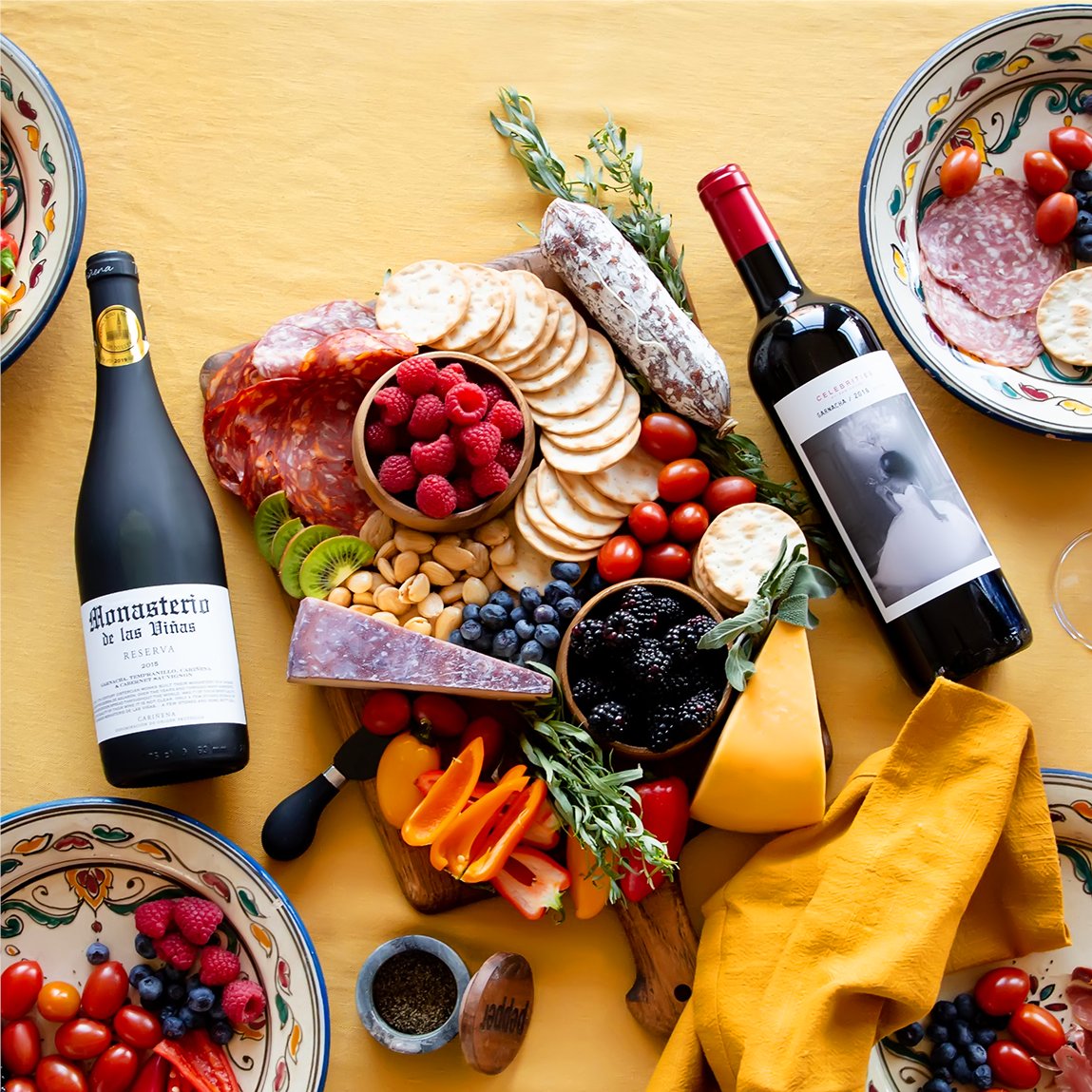 Unbox Alegría Cariñena and spark some joy! This special two-bottle selection celebrates the joyful style, flavors and culture of the Cariñena wine region in Spain and includes two wines from Cariñena’s leading producers: <a href="/bodegasanvalero/">Bodegas San Valero</a> and <a href="/GrandesVinos_CA/">Grandes Vinos</a>
