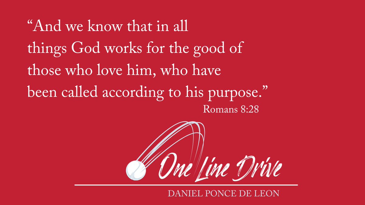 FaithWords's tweet photo. "...In all things God works for the good of those who love him." - Romans 8:28
#OneLineDrive cc @_ponce14 https://t.co/FreMLrUHP6