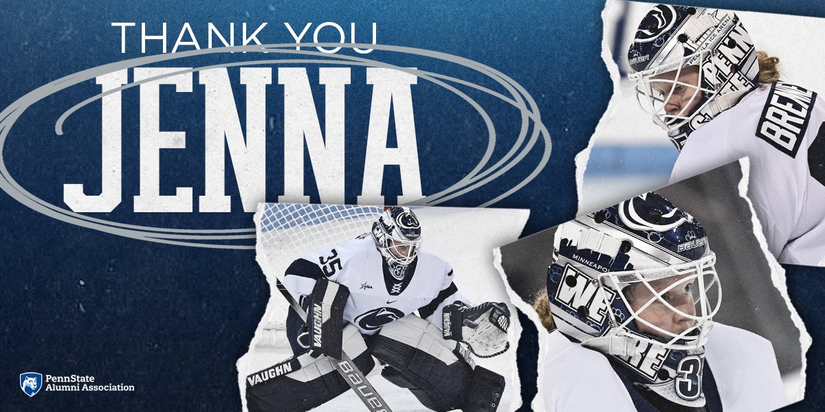 PennStateWHKY's tweet photo. Goaltender Jenna Brenneman (@jennaabrenneman)

🔘- Set PSU single-season records with 34 starts and 2,030 minutes played in 2018-19 season
🔘- Posted then-program record 13 wins and 4 shutouts in 2018-19
🔘- 2018-19 All-CHA Second Team

#WeAre #HockeyValley https://t.co/1b3mJdTzAm
