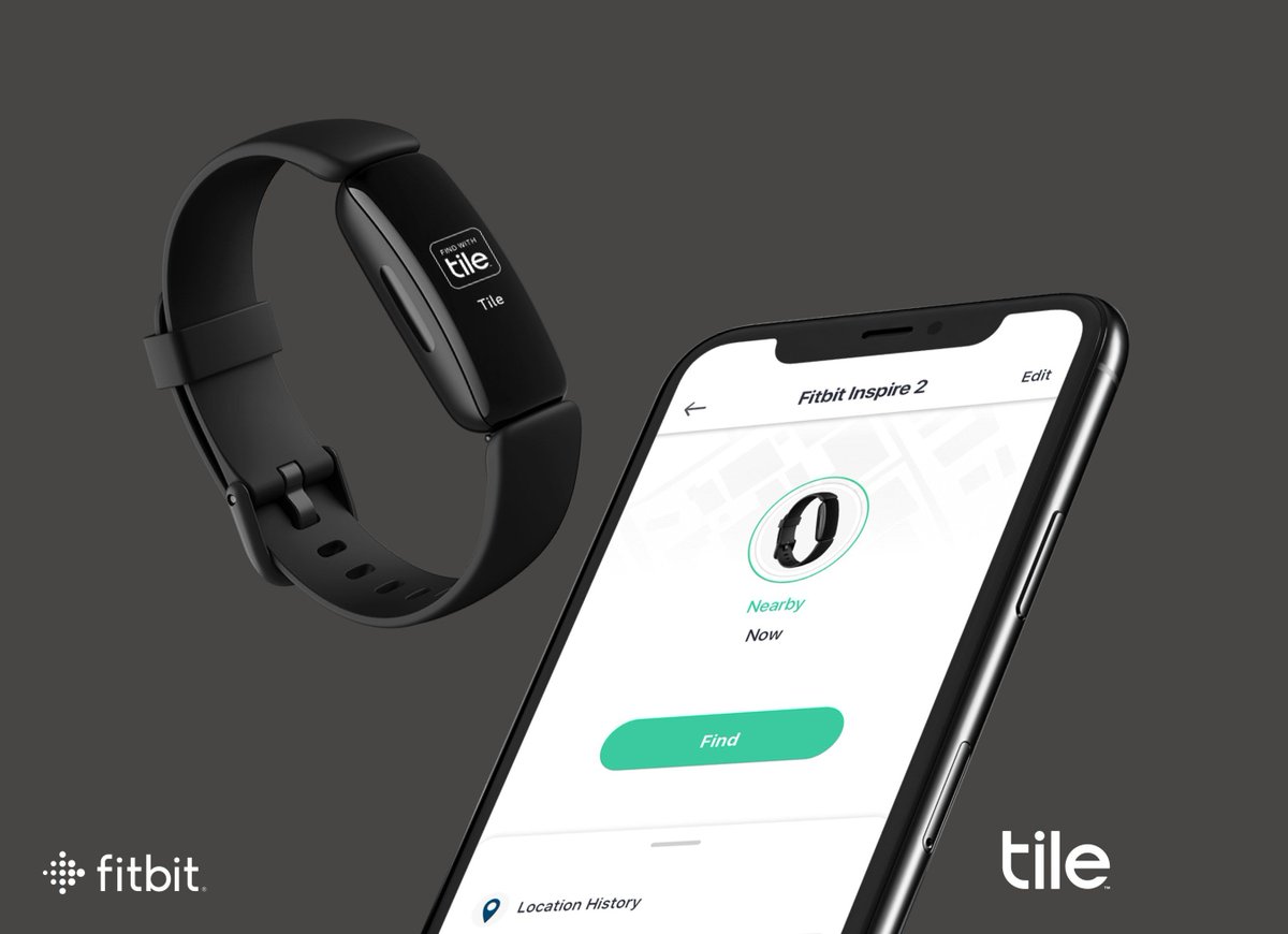 Fitbit adds Tile tracking feature to its Inspire 2 wearable