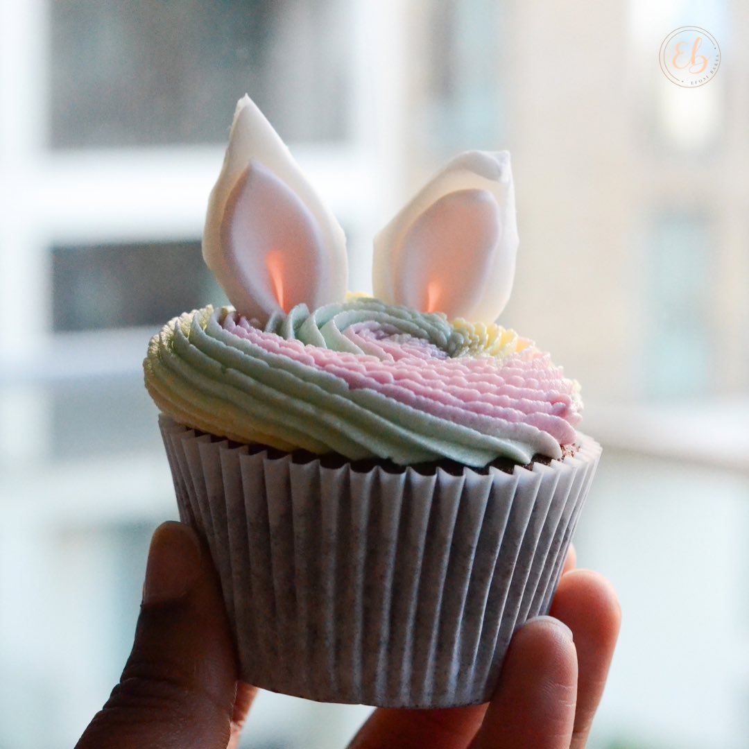 efosibakes's tweet photo. Easter Cupcakes!🐣🐰 £15 for 6 and are available to order now via email.

Chocolate cupcakes with Nutella and white chocolate buttercream - yum! Collection only from East London. 

#easter #eastercupcakes #baker #cupcakes #cake #homebaker #minieggs #eggs #eastersunday #eastereggs https://t.co/If2qiKIXC4