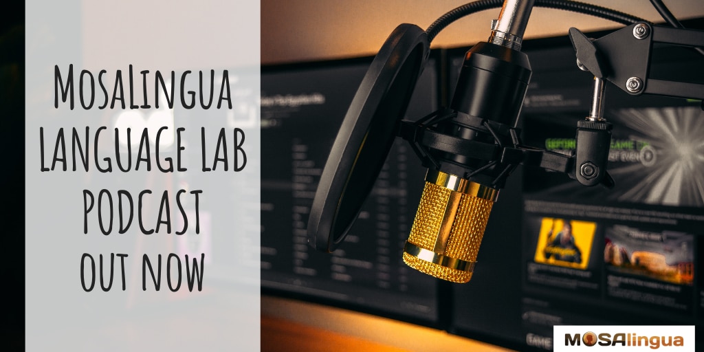 🎧MosaLingua is finally getting into the podcasting game. Listen to the Language Lab here: ow.ly/F8RM50E3yLG
#Podcast #Podcasting #LanguagePodcast