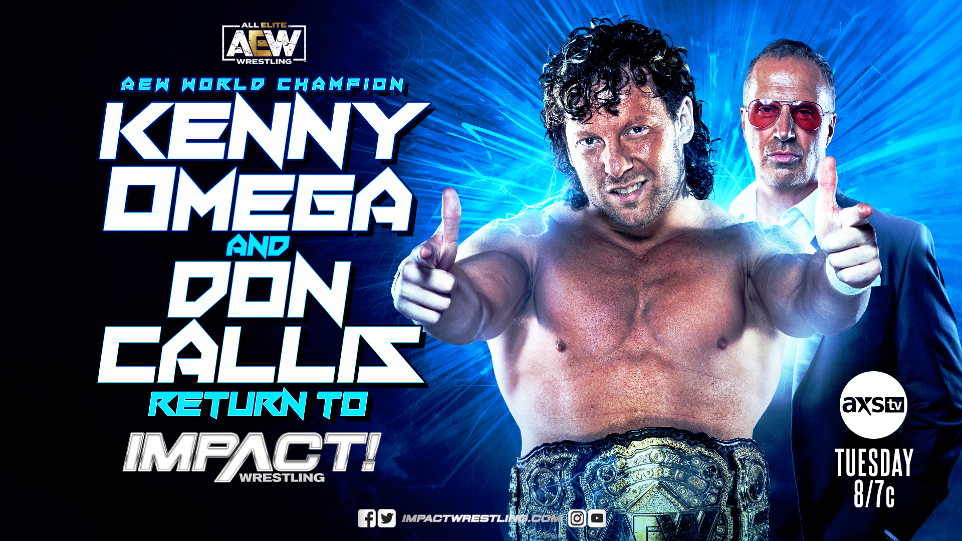 Impact Wrestling Card For 3 23 21 Kenny Omega And Don Callis Return