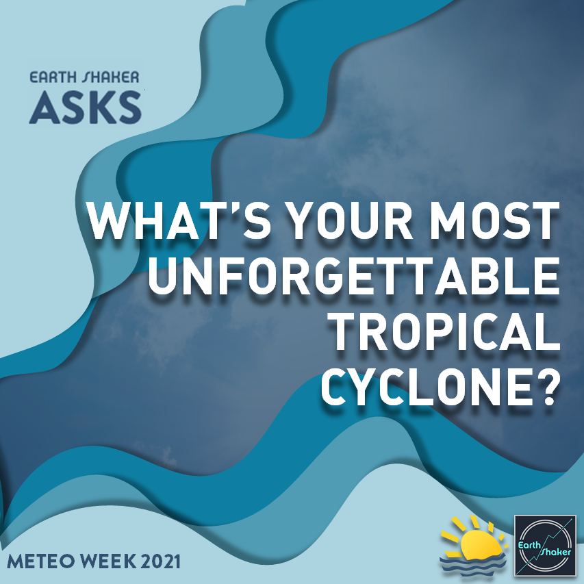 earthshakerph's tweet photo. #QUESTIONOFTHEDAY

What is/are your most unforgettable Tropical Cyclone?

#ESWMW2021
#ESWorldMeteoWeek2021
#WorldMetDay2021
#Oceanscience https://t.co/sh5ef7aBtz