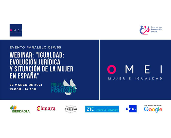 PromSocial_ongd's tweet photo. Crónica de la Mesa redonda sobre #IgualdadReal organizada por #OMEI hoy como side event de la @ONU_es #CSW65  https://t.co/47gLK0mmrm https://t.co/jn3vwFW8N5