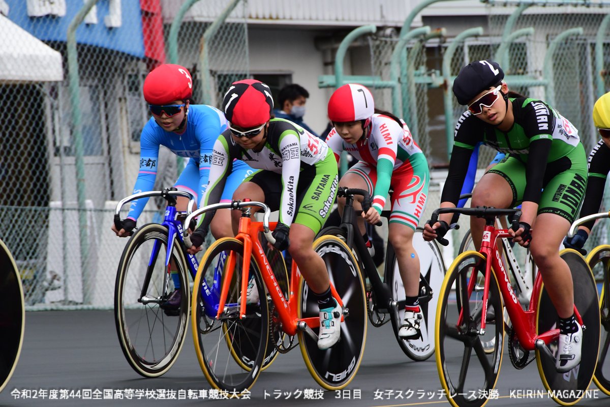 KEIRINmagazine's tweet photo. 令和2年度第44回全国高等学校選抜自転車競技大会 トラック競技
3日目 女子スクラッチレース決勝 6
#高校選抜 #自転車競技 #TrackCycling
#Scratchrace https://t.co/rDJOzstB0G