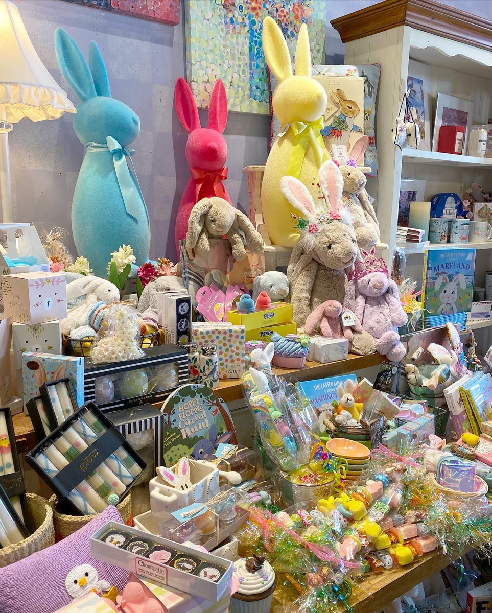 TheBlueHouseMD's tweet photo. Less than two weeks until EASTER! Get your home back in party-hosting shape with festive decorations and adorable gifts from The Blue House 🌷🐣🐰

https://t.co/5BDQp5nkYR https://t.co/IQfd5aPl3m
