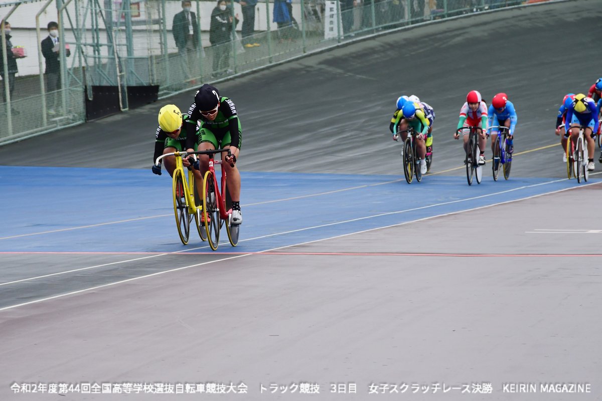 KEIRINmagazine's tweet photo. 令和2年度第44回全国高等学校選抜自転車競技大会 トラック競技
3日目 女子スクラッチレース決勝 9
#高校選抜 #自転車競技 #TrackCycling
#Scratchrace https://t.co/zkcQGlO4uT
