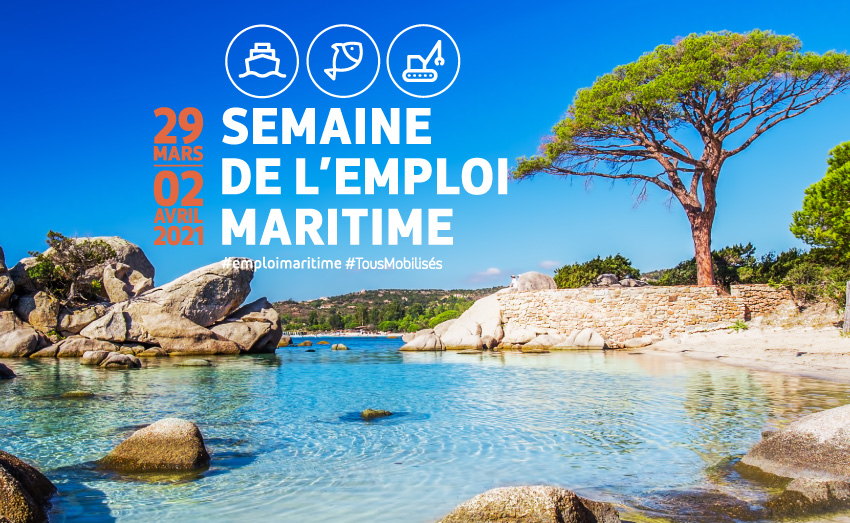 Semaine de l'#EmploiMaritime 2021⚓️
Pôle emploi Corse organise du 29 Mars au 2 Avril 2021, la 5ème édition de la Semaine de l'Emploi Maritime, dédiée aux métiers de l'économie bleue.
Pour plus d'information 👉🏼plmpl.fr/c/KAfXa
#AvecPôleEmploi #TousMobilisés #OnEstLàPourVous