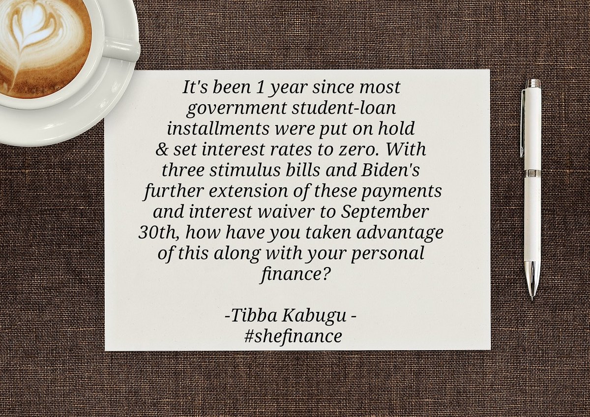 mtibba's tweet photo. Have you held yourself accountable?
#studentloan #studentloans #debtfree #debtfreejourney #debt #money #debtfreecommunity #creditrepair #budget #studentdebt #student #daveramsey #studentlife #financialfreedom #budgeting #studentloandebt #transunion #tonyrobbins #business https://t.co/Au3MZ9avCW