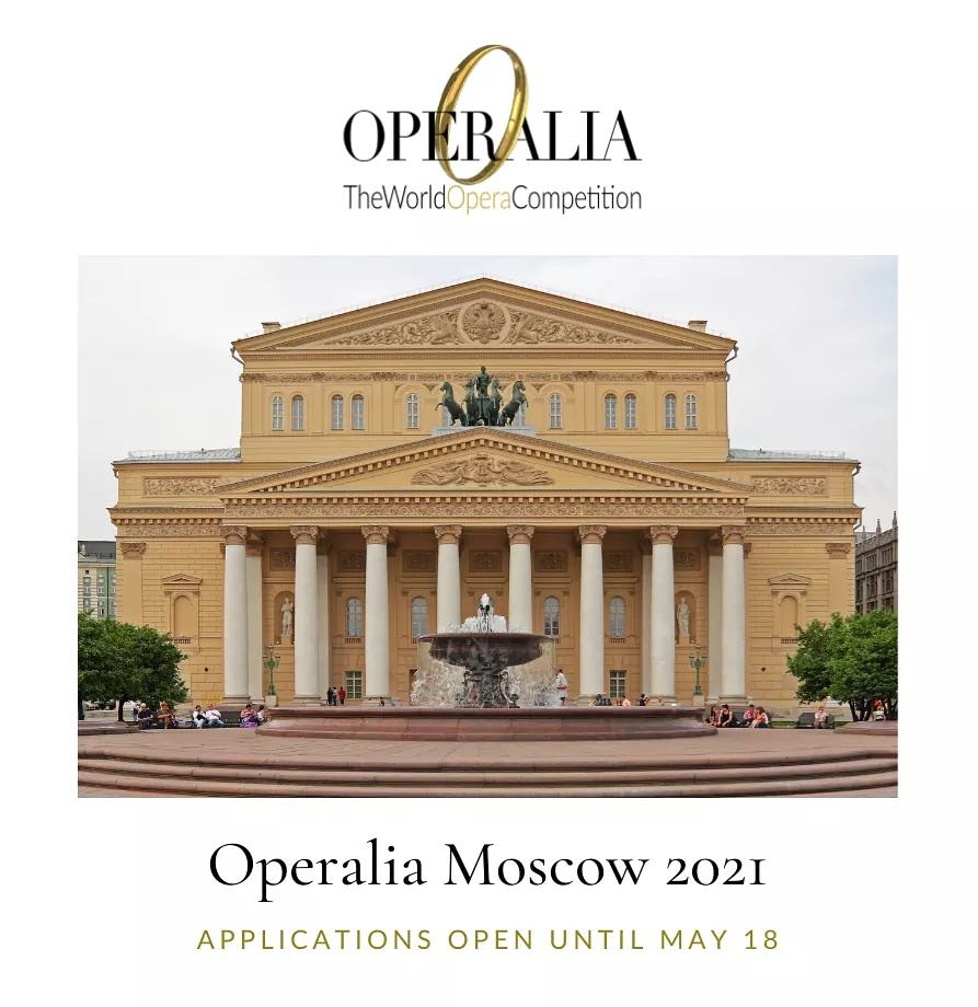 OPERA_PASSION's tweet photo. #Operalia2021, the #WorldOperaCompetition, will be held in #Moscow, from Monday, October 18, to Sunday, October 24, at the historic @BolshoiOfficial
Applications open until May 18
@operaliacomp
@PlacidoDomingo https://t.co/lvWPgZhQ2J