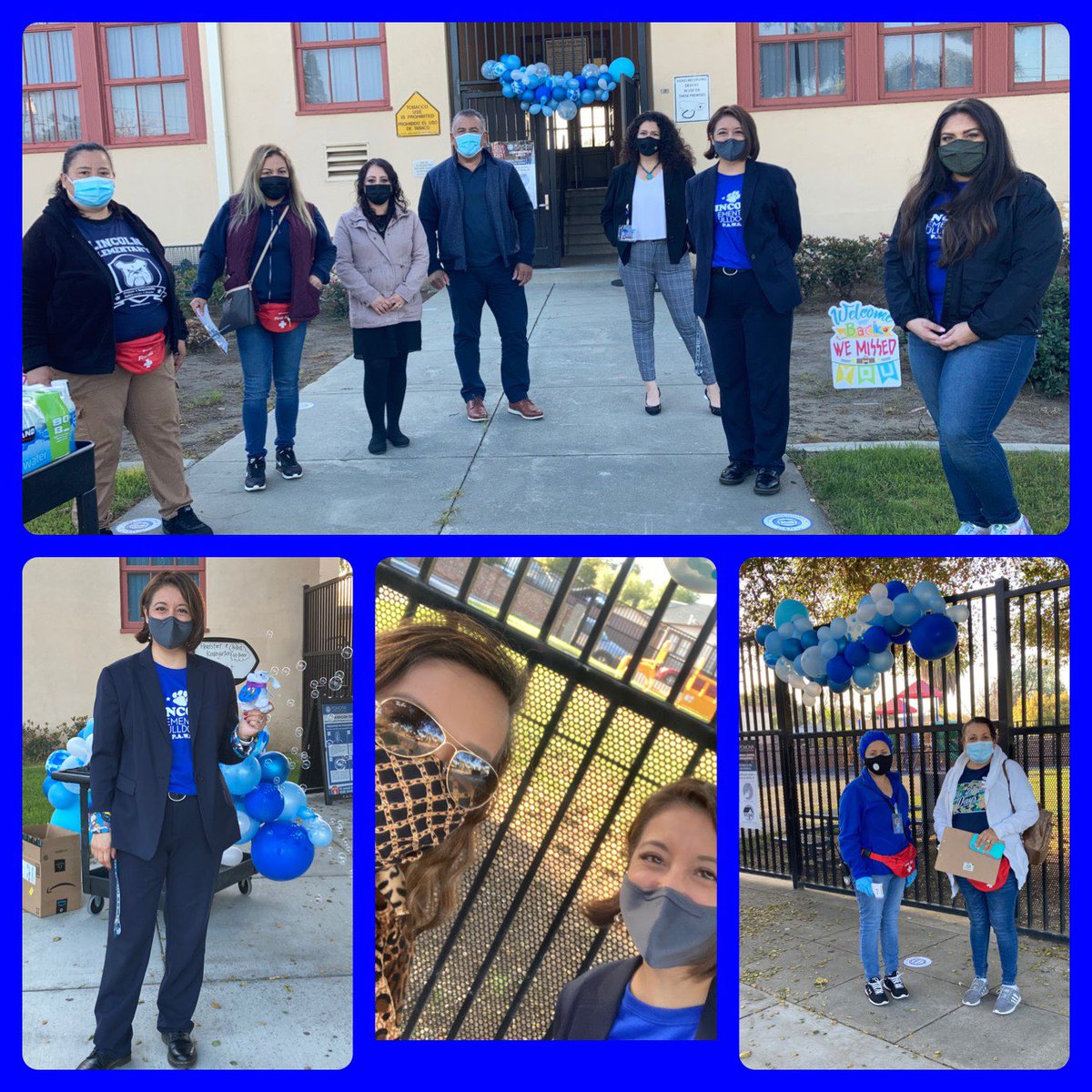 2KatShoPUSD's tweet image. What an amazing way to start the week witnessing firsthand @LincolnPUSD Team led by Principal Veronica Godinez, @PomonaUnified Supt. Richard Martinez &amp;amp; BoardMember Lorena Gonzalez giving our @LincolnPUSD Bulldogs a lot of ❤️&amp;amp; warmly welcoming them to in-person/hybrid schooling!