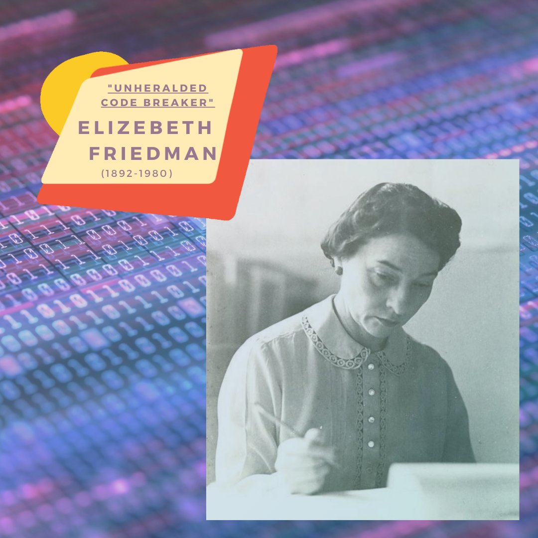 anniecannons's tweet photo. For #WomensHistoryMonth2021 we honor Elizebeth Smith Friedman, cryptologist whose codebreaking ended criminal smuggling rings and a Nazi spy network during WWII.  She received belated recognition when #USCoastGuard named a ship for her in 2020. https://t.co/JasxsjSCfm