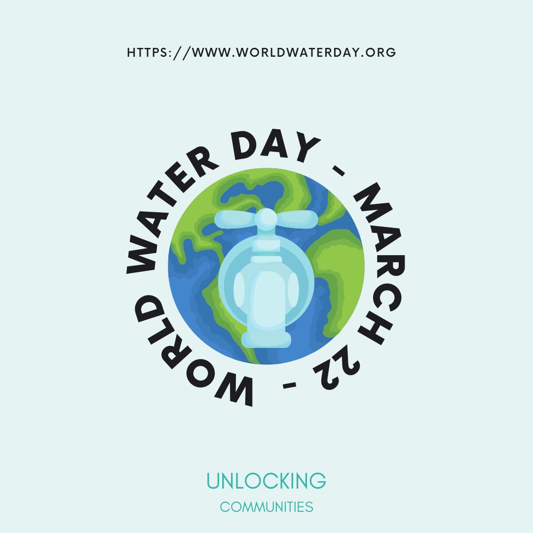 UnlockingCMTY's tweet photo. Happy World Water Day! This day celebrates water and raises awareness of the global water crisis. The theme of World Water Day 2021 is valuing water!
#UnlockingCommunities #sustainability #Haiti #waterfilters #water #worldwaterday https://t.co/8oWhWAE36b