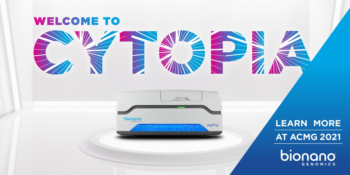 bionano's tweet photo. Welcome to Cytopia! Curious to see what Cytopia is all about? Join us at #ACMGMtg21 April 13-16! We will have a virtual booth, poster presentations featuring #Bionano data, and a product theater available for on-demand viewing starting April 14th. https://t.co/tDE32AqJKI https://t.co/3A9OQ528tP