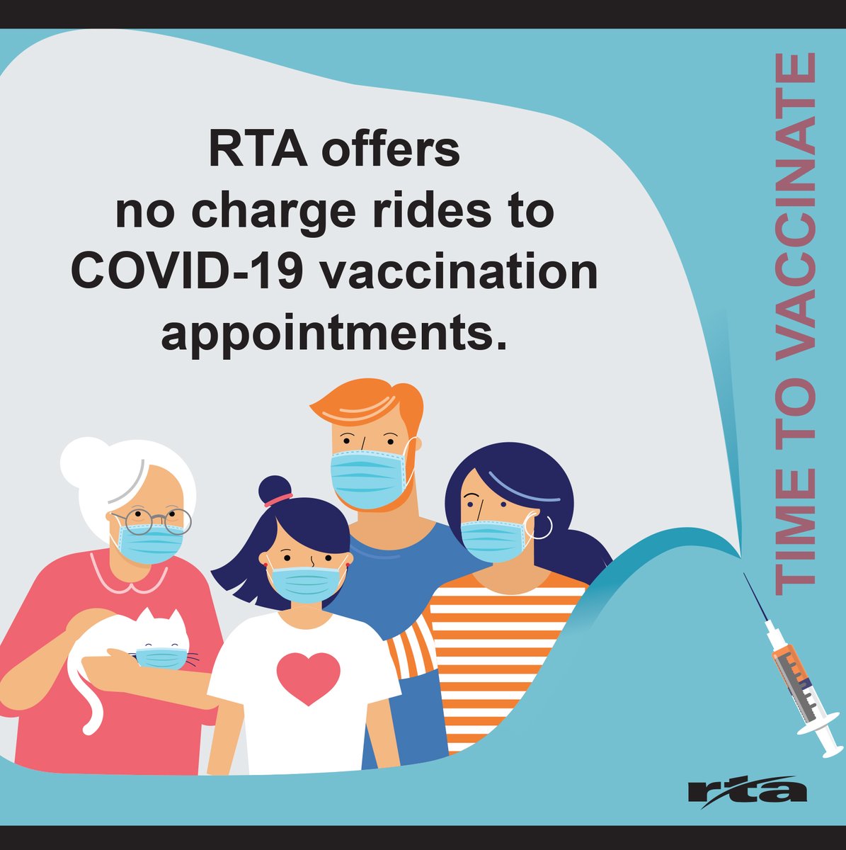 Greater Dayton Rta You Can Schedule A Free Ride With Rta To Get To Your Covid 19 Vaccination Appointment Or Show Proof Of Your Appointment On Any Bus To Ride Free