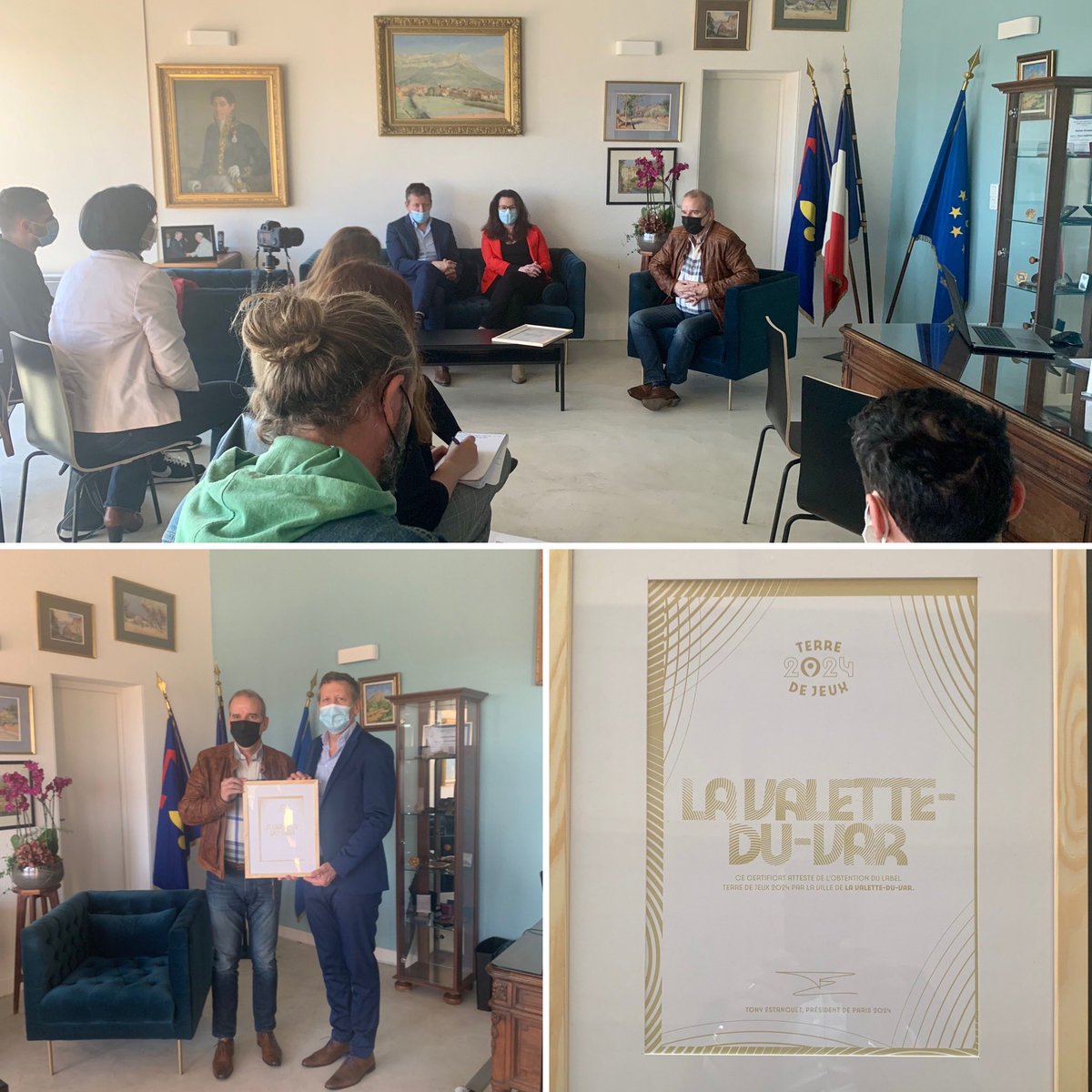 La Ville de La Valette-du-Var labellisée Terre de Jeux 2024
<a href="/lavalette83160/">Ville de La Valette-du-Var</a> @metropoletpm #terredejeux2024 #jeuxolympiques2024