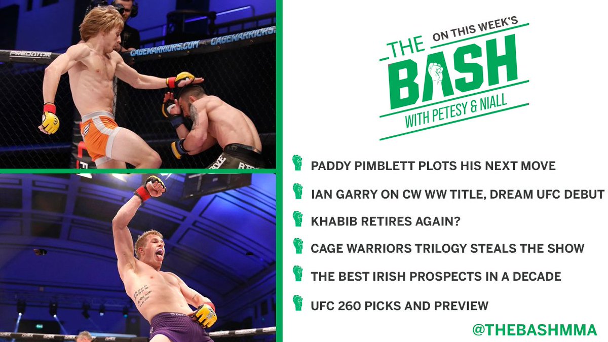 .<a href="/PaddyTheBaddy/">Paddy Pimblett</a> on stunning display at <a href="/CageWarriors/">Cage Warriors</a>' 122, his next move -UFC or CW title? <a href="/IanGarryMMA/">“The Future” Ian Machado Garry</a> talks star-making moment &amp; upcoming tournament final vs Jack Grant. The lads dissect all the week's news.

#TheBash w/ <a href="/PetesyCarroll/">Peter Carroll</a> &amp; <a href="/NiallMcGrath4/">Niall McGrath</a>
 
apple.co/3fgN7gg
