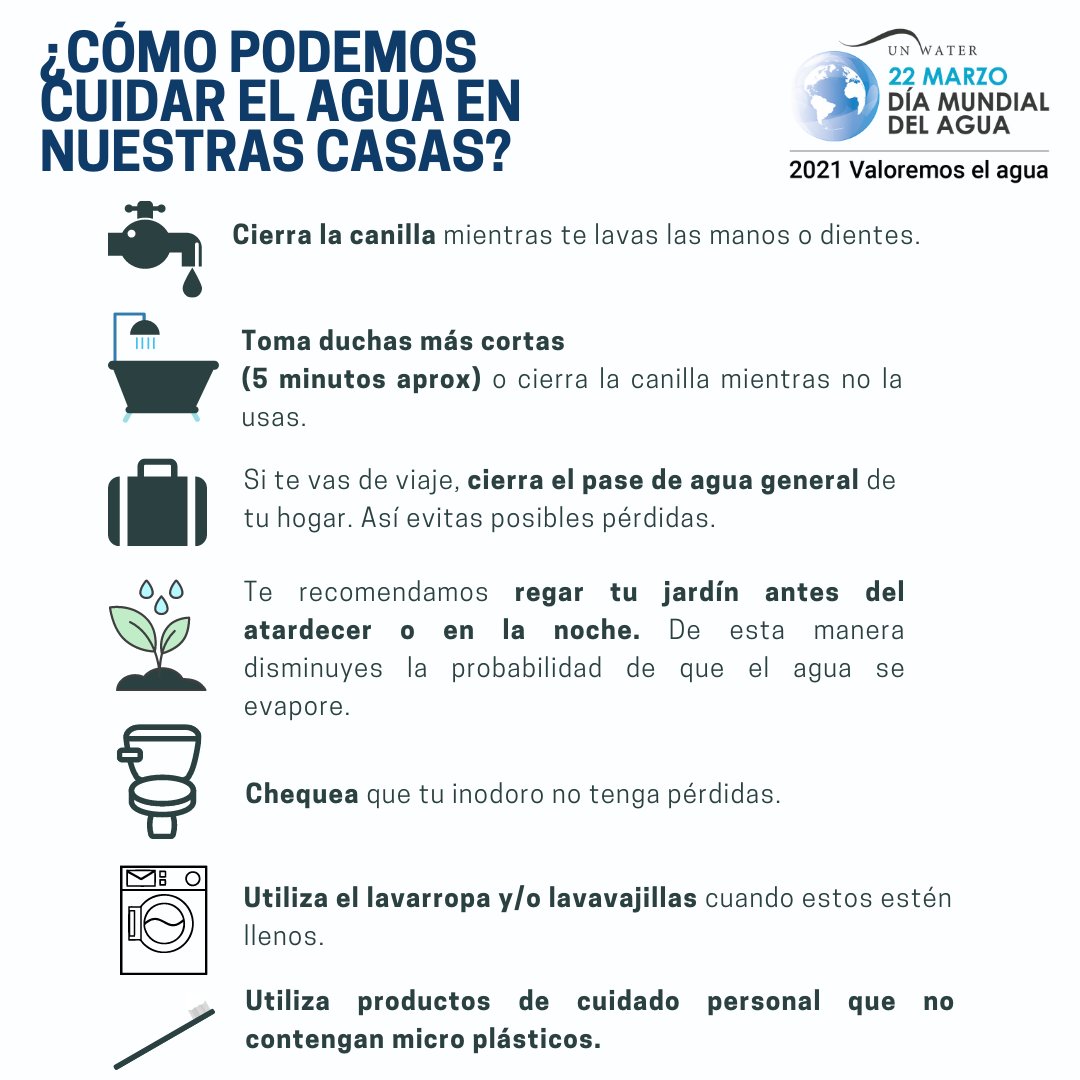 UKinUruguay's tweet photo. 🙌Hoy, en el #DíaMundialDelAgua, el equipo #BeyondPlastic de la embajada comparte con nosotros algunos consejos para realizar pequeñas acciones para cuidar este recurso💪
¿Vos que pensás hacer para cuidar el agua?
¡Cada gota cuenta!💧 https://t.co/gIRW5el0md