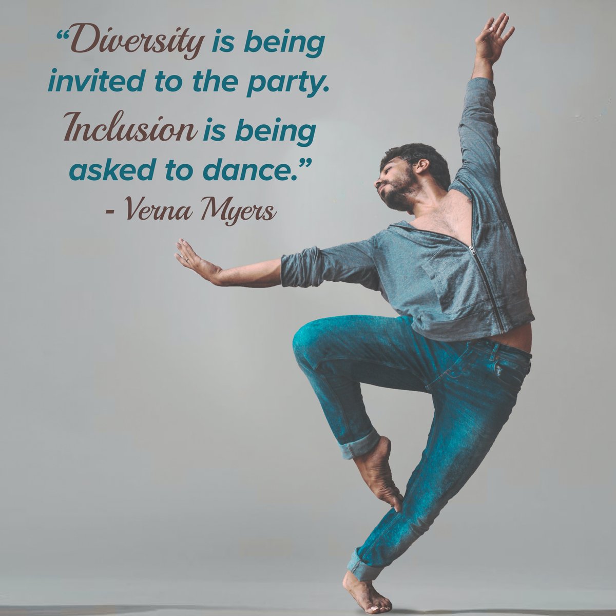 intechideas's tweet photo. “Diversity is being invited to the party. Inclusion is being asked to dance.” 
-Verna Myers

#InTechIdeas #PeopleFirst #FutureOfWork #MakeItBetter #WhatIf #Inclusion #Diversity #Equity https://t.co/XRA3Yp0YRa